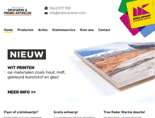 Tablet Screenshot of maria-kramer.com